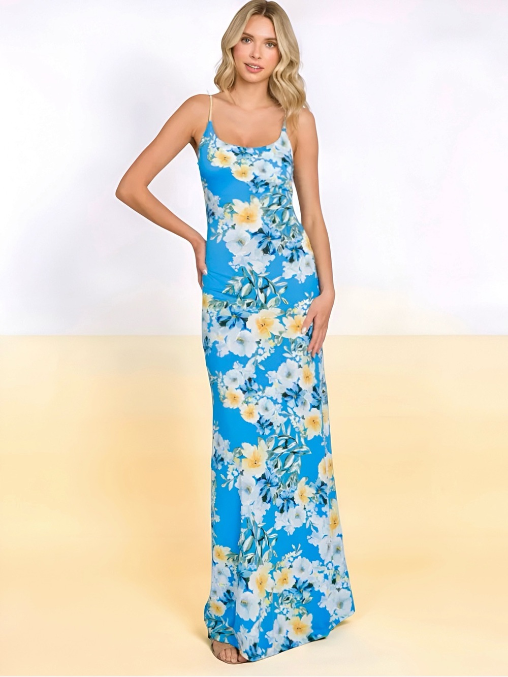 Women’s Iris Dreams Floral Maxi Dress